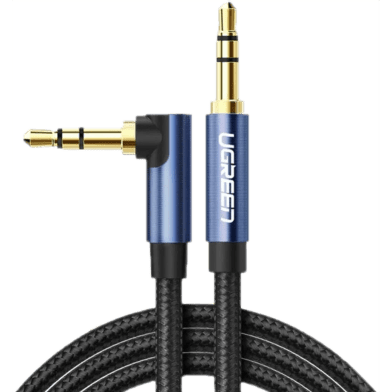 UGREEN-AV112-10688-3.5mm-Male-to-3.5mm-Male-Cable-Gold-Plated-Metal-Case-with-Braid-3m