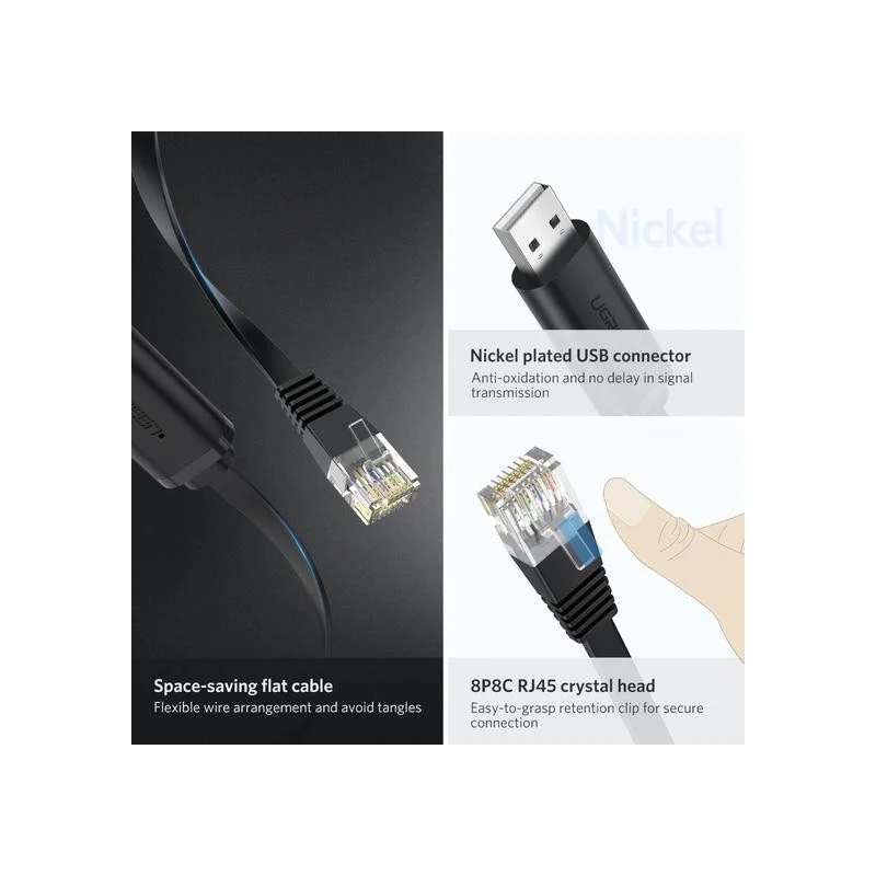 Ugreen-60813-USB-To-RJ45-Console-Cable-3m-2