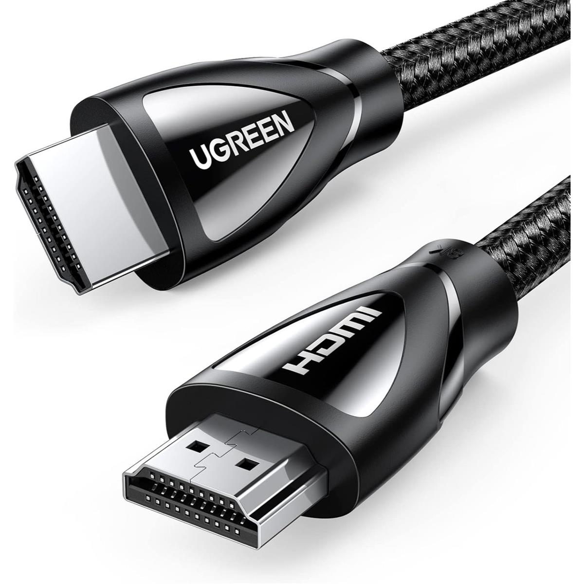 UGREEN HDMI 8K Cable Male to Male Braided Black 3m