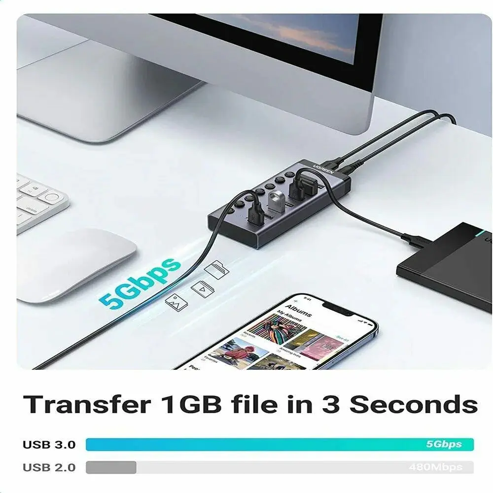 ugreen-90307-7-port-usb-3-0-powered-hub-with-4-fast-charge-slots-12v-2a-power-adapter-gray-black-product-images-orvuisdrdue-p597597443-2-202301161931