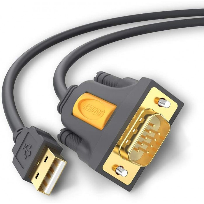 UGREEN USB 2.0 A To DB9 RS-232 Male Adapter Cable 2M